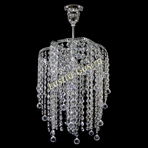 Люстра Космея №1 капель мини  в Симферополе Гусь Хрустальный