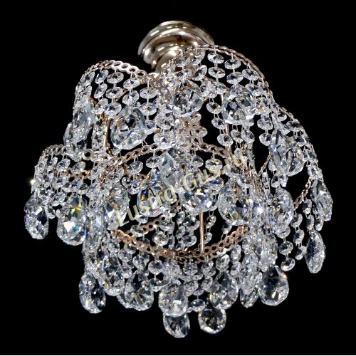 Люстра Космея №1 журавлик мини  в Симферополе Гусь Хрустальный