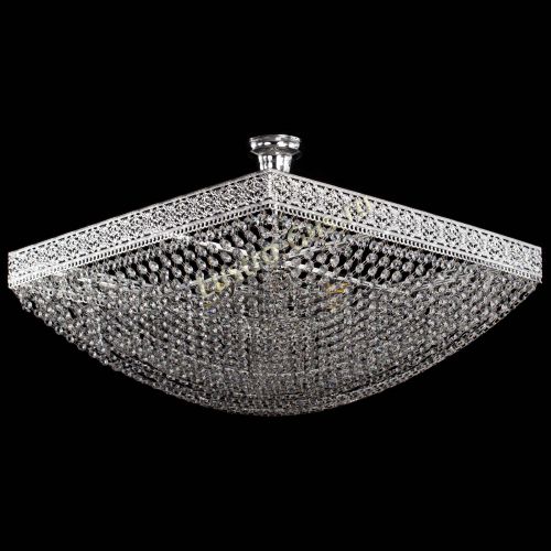 Люстра Квадрат №28 - 600 мм в Симферополе Гусь Хрустальный