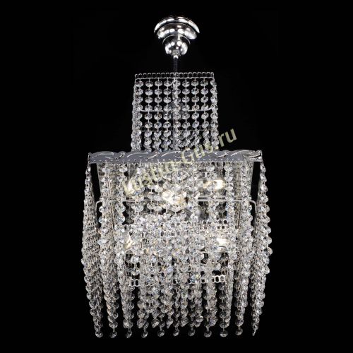 Люстра Квадрат №3 с подвесом в Симферополе Гусь Хрустальный