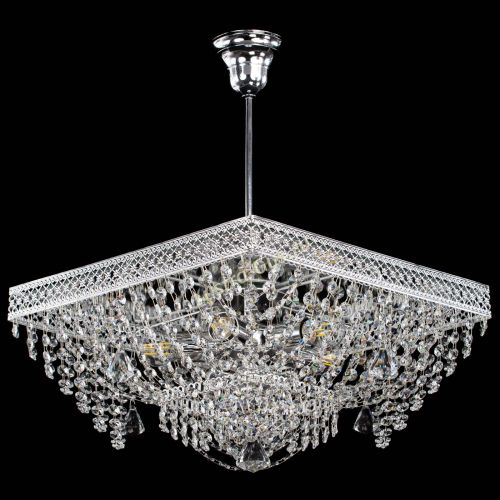 Люстра Квадрат Венеция №24 подвесная в Симферополе Гусь Хрустальный