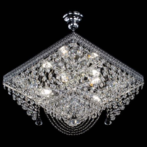 Люстра Квадрат Венеция №24 подвесная в Симферополе Гусь Хрустальный