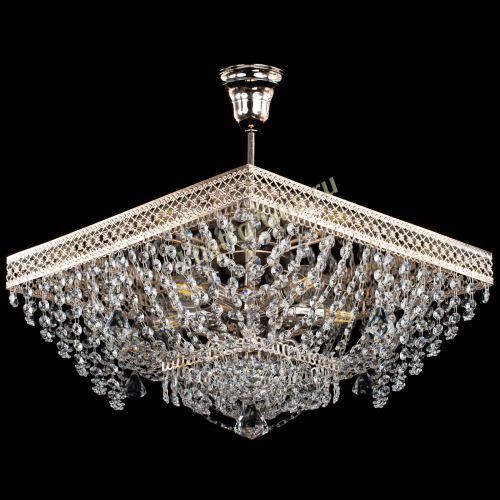 Люстра Квадрат Венеция №24 подвесная в Симферополе Гусь Хрустальный