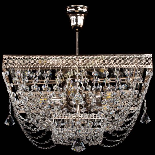 Люстра Квадрат Венеция №24 подвесная в Симферополе Гусь Хрустальный