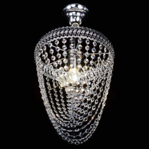 Люстра Лацио №1 Водоворот с подвесом в Симферополе Гусь Хрустальный