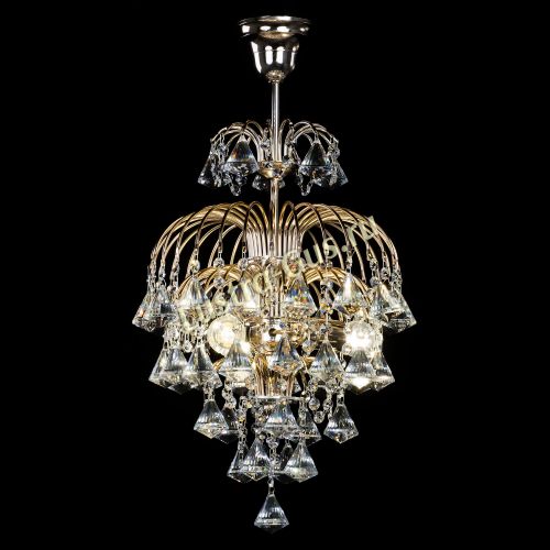 Люстра Лора №2 конус 40 в Симферополе Гусь Хрустальный