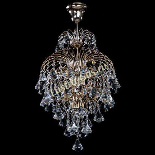 Люстра Лора №2 конус 40 в Симферополе Гусь Хрустальный