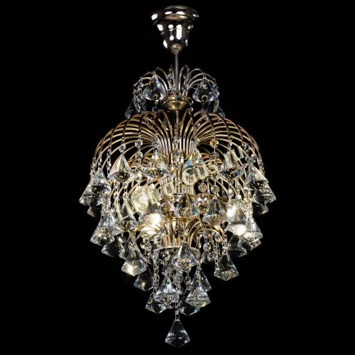 Люстра Лора №2 конус 40 в Симферополе Гусь Хрустальный