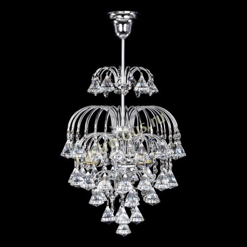 Люстра Лора №2 конус 40 в Симферополе Гусь Хрустальный