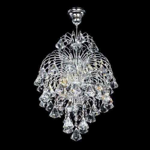 Люстра Лора №2 конус 40 в Симферополе Гусь Хрустальный