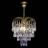 Люстра Лора №3 под бронзу фиолетовая в Симферополе