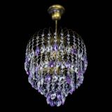 Люстра Лора №3 под бронзу фиолетовая в Симферополе