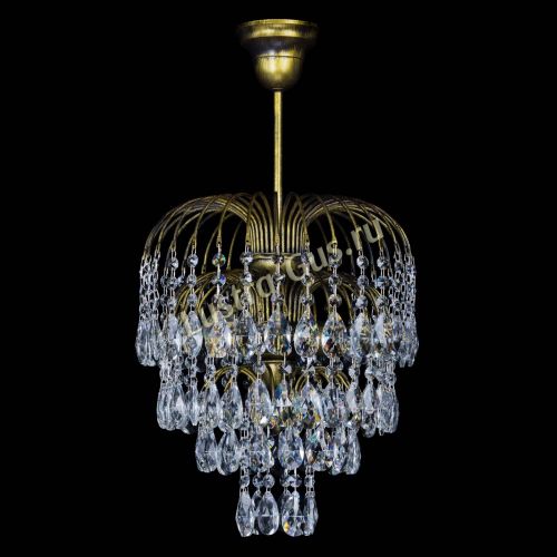 Люстра Лора №3 под бронзу в Симферополе Гусь Хрустальный