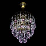 Люстра Лора №3 под бронзу розовая в Симферополе