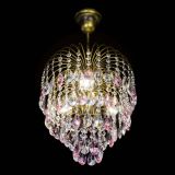 Люстра Лора №3 под бронзу розовая в Симферополе