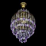 Люстра Лора №3 журавлик Фиолетовая под бронзу в Симферополе