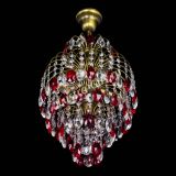 Люстра Лора №3 журавлик Красная под бронзу в Симферополе