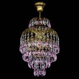 Люстра Лора №3 журавлик Розовая под бронзу в Симферополе