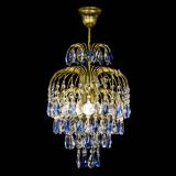 Люстра Лора №3 журавлик Синяя под бронзу в Симферополе