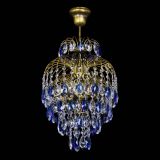 Люстра Лора №3 журавлик Синяя под бронзу в Симферополе