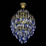 Люстра Лора №3 журавлик Синяя под бронзу в Симферополе