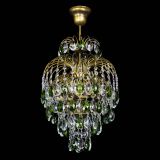 Люстра Лора №3 журавлик Зеленая под бронзу в Симферополе