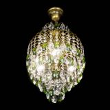 Люстра Лора №3 журавлик Зеленая под бронзу в Симферополе