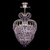 Люстра Лора оптикон сиреневая в Симферополе