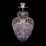 Люстра Лора оптикон сиреневая в Симферополе