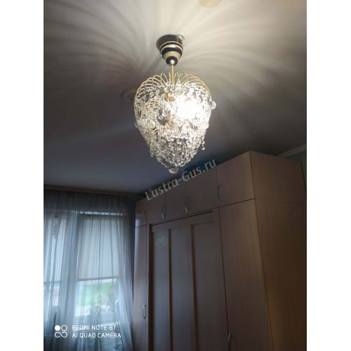 Люстра Лора оптикон в Симферополе Гусь Хрустальный