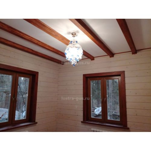 Люстра Лора Шар 40 в Симферополе Гусь Хрустальный