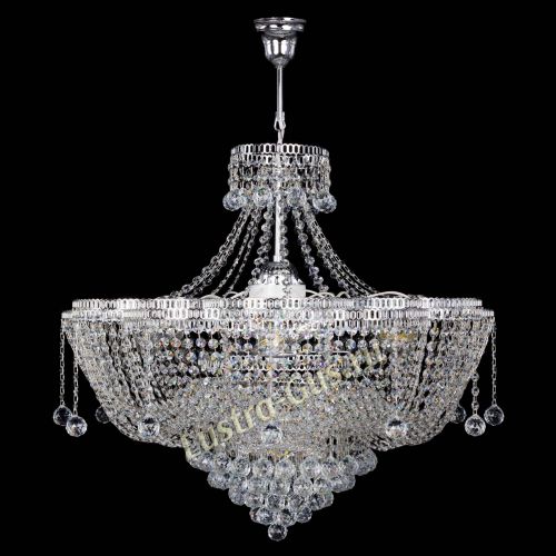 Люстра Камелия Александра с подвесом в Симферополе Гусь Хрустальный