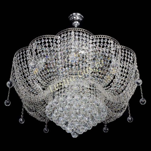 Люстра Камелия Александра с подвесом в Симферополе Гусь Хрустальный