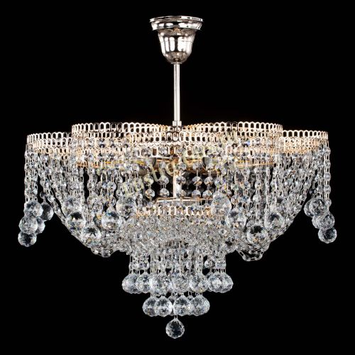 Люстра Лотос Анна с подвесом в Симферополе Гусь Хрустальный