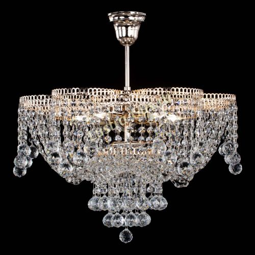 Люстра Лотос Анна с подвесом в Симферополе Гусь Хрустальный