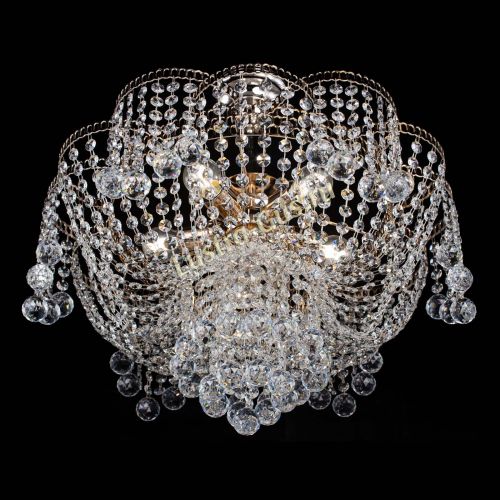 Люстра Лотос Анна с подвесом в Симферополе Гусь Хрустальный