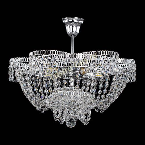 Люстра Лотос Пион с подвесом в Симферополе Гусь Хрустальный