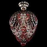 Люстра Малинка обтикон красная в Симферополе