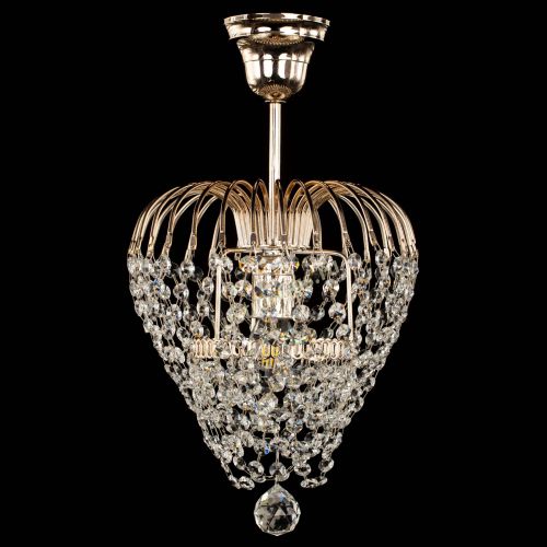 Люстра Малинка обтикон в Симферополе Гусь Хрустальный