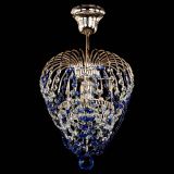 Люстра Малинка обтикон синяя в Симферополе