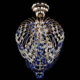 Люстра Малинка обтикон синяя в Симферополе