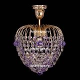 Люстра Малинка шар фиолетовая в Симферополе