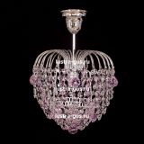 Люстра Малинка шар розовая в Симферополе