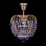 Люстра Малинка шар синяя в Симферополе