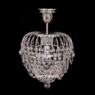 Люстра хрустальная Малинка шар