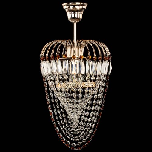 Люстра Малинка Водоворот чайная в Симферополе Гусь Хрустальный