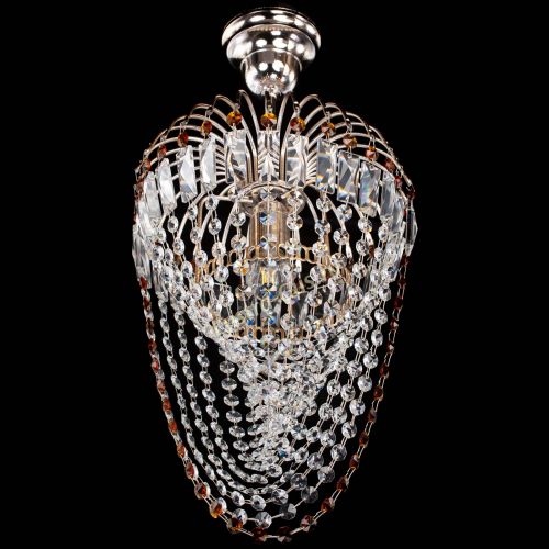 Люстра Малинка Водоворот чайная в Симферополе Гусь Хрустальный