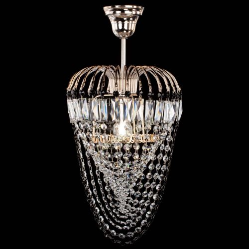 Люстра Малинка Водоворот черная в Симферополе Гусь Хрустальный