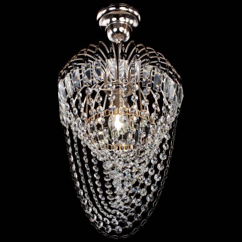 Люстра Малинка Водоворот черная в Симферополе Гусь Хрустальный