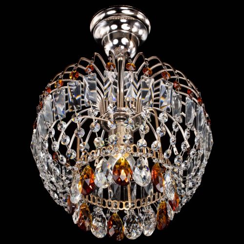 Люстра Малинка чайная в Симферополе Гусь Хрустальный